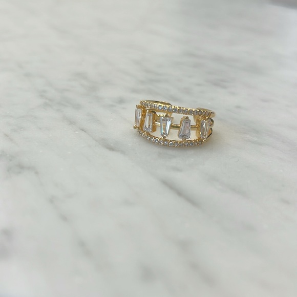 New in Box!  BRACHA Margot Baguette Ring. - Picture 2 of 7